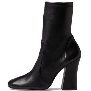 Stuart Weitzman Curveblock 100 Stretch Leather Bootie‎ 6